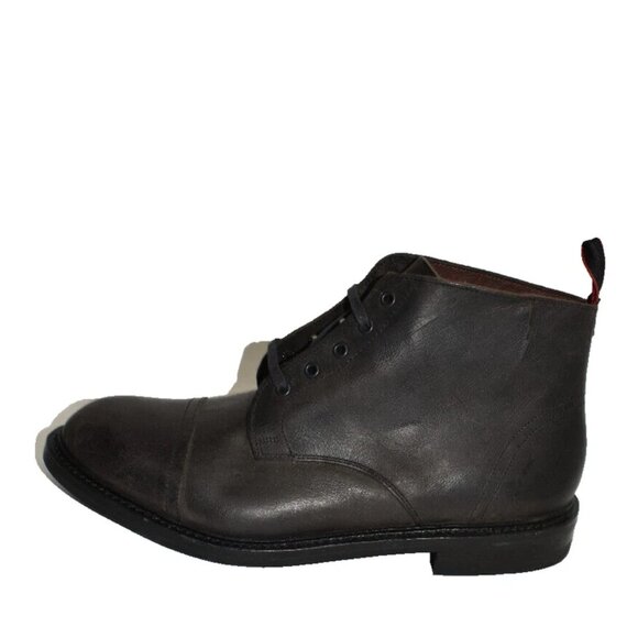 New! ALLEN EDMONDS Patton Cap-toe Boot 11.5 3E Dainite Rubber Sole DD482 2817 main image 5